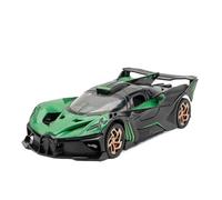 DFGEVEMBOB Alloy Body Detailed Interior 1/32 for Bugatti for Bolide Alloy Car Model Toy, Realistic Die-Cast Metal with Sound, Light, and Rebound Function(Batteries not included)(Green)