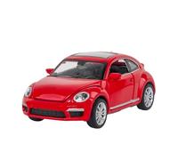 DFGEVEMBOB Alloy Body Detailed Interior 1:32 for Volkswagen for Beetle GSR Car Model Pull Back Alloy Discast Street Metal Business Cars (Batteries not included)(Red)
