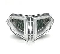 DFGEVEMBOB For DUCATI 848 EVO 2008-2014 1098 1199 2007-2013 09 10 11 2012 Motorcycle integrated Brake Lamp Tail Light Turn Signal Motorcycle Tail Light(WHITE)