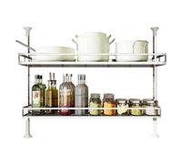 DFGHNBVC 2Tier Stainless Steel Dish Drying Rackkitchen Utensil Holder Spice Rack Draining Rack For Chopsticks Spacesaving Storage Nizer For Sink Area