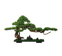 DFGHNBVC Artificial Plants Display Tree Living Room Simulation Bonsai Tree Office Micro-Landscaping Wigwam Welcome Pine Entrance Decorative Ornaments Book Shelf Decor Ornaments