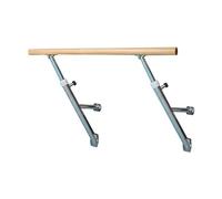 DFGHNBVC Ballet Barres, Adjustable Dance Poles, Wall-Mounted Height-Adjustable Ballet Barres, Professional Dance Stretching Bars, Heavy-Duty Wooden Horizontal Bar Tripod,Pink-1M,Silver-1.5M