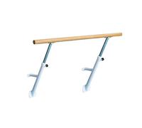 DFGHNBVC Ballet Barres, Adjustable Dance Poles, Wall-Mounted Height-Adjustable Ballet Barres, Professional Dance Stretching Bars, Heavy-Duty Wooden Horizontal Bar Tripod,Pink-1M,White-1.5M