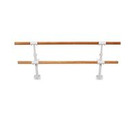 DFGHNBVC Ballet Pole, Adjustable Dance Stick, Double-Layer Wall-Mounted Heavy-Duty Solid Wood Height-Adjustable Ballet Pole, 1.5 Meters Long, Professional Dance And Yoga Stretching Stick.
