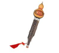 DFGHNBVC Chinese Traditional Hulusi Musical Instrument B Flat/C Key Beginner Student Anti-Fall Hulusi Flute Professional Hulusi,B Flat,C Key