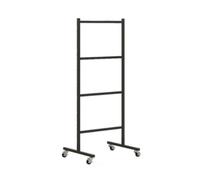 DFGHNBVC Chrome Plated Metal Hanger Organizer Stacker - Efficient Clothing Storage System For Laundry Room - Maximize Space Declutter With Durable Design