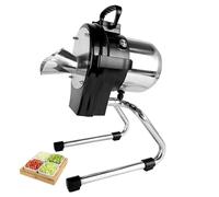 DFGHNBVC Commercial Machine,Commercial Spring Onion Slicer Scallion Cutter Shredder Electric Vegetable Cutter For Garlic Ginger Chili Potato, 1-5Mm Thickness, 304 Stainless Steel Blade, 600,110Lk