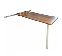 DFGHNBVC Folding Rv Dinette Table Kit For Campervans & Motorhomes - Compact, Detachable Foldable Table With Slider & Legs, Ideal For Rv Living & Outdoor Adventures,Wood Grain B