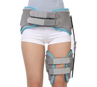 DFGHNBVC Hip Abduction Brace Adult Hinged Hip Abduction Orthosis Post Op Hip Protector Stabilizer Compression Support For Joint Pain Hip Support Brace For Pull Injury Sciatica Pain Relief,A