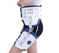 DFGHNBVC Hip Abduction Brace, Hip Brace Support, Post Op Hip Protector Stabilizer Compression Support For Joint Pain, Hip Lock Tilt Up Belts Braces, Hip Knee Ankle Foot Orthosis,White (Right)