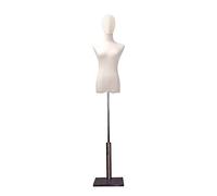 DFGHNBVC Mannequin Dress Form Torso Tailors Dummy Clothing Store Mannequins Model With Wood Base Window Display S,#11S