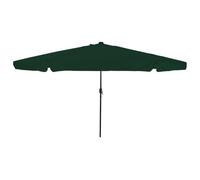 DFGHNBVC Modern Garden Parasol, Sand And Anthracite, 395X395X Polyester Outdoor Umbrella With Led Lights, Hand Crank, Uv Resistant For Patio Deck,Green
