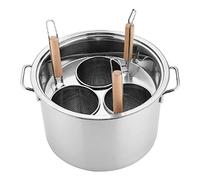 DFGHNBVC Multifunctional Soup Pot With Strainer,Stainless Steel Pasta Cooker Insert Set, Multipots Home Kitchen Stock Pot - Includes Insert Strainer Basket - Ultimate Pasta Cooking Expe