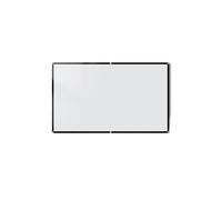 DFGHNBVC Projector Screen 60-150 Inch White Milk Shred Black Background Wrinkle-Free Design Software Projection,120 Inch