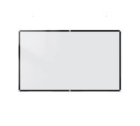 DFGHNBVC Projector Screen Milk Shred Background Wrinkle-Free Design Soft Projection Screen Indoor Outdoor,Wit-150 Inch