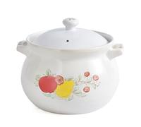 DFGHNBVC Stockpot Modern Ceramic Casserole Induction Cooker Open Flame Universal Pot Stew Pot Chicken Stew Household Soup Pot With Lid Soup Pots,2-25Cm