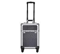 DFGHNBVC Tool Box Tool Boxes Aluminum Alloy Toolbox Multifunction Rolling Cosmetic Case Train Case Makup Trollry Beauty Toolbox Multi-Layer Trays Large Travel Cosmetic Box Tool Or