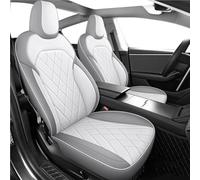 DFGHTRD Compatible With Tesla For Model 3 2023-2024 5-Seater Seats Breathable Anti-dirty Breathable All-Inclusive Protectors Car seats covers(Grey)