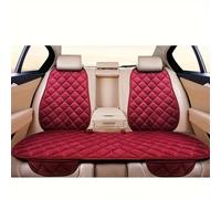 DFGHTRD Little Waist Plush Car Seats Cushion For Winter Warmth Simplicity Wear Resistance Breathability And Simple Fabric Easy To Install Car seats covers(RedE)