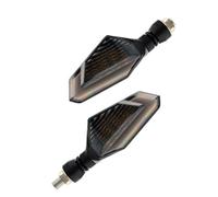 DFGHTRD Turn Signal Motorbike 2pcs 10MM 12V Universal Front Left Right Turn Signal Light Motorcycle Taillights Indicator Daytime Running Lamp