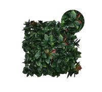 DFGRGRV Artificial Turf Artificial Green Wall Landscape Home Garden Jungle Decor Fake Plants Hanging Grass Greenery Wall Panels Garden Fence Decoration(ColorE)