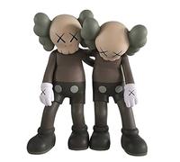 DFGUINXKU 28CM XX Eye Bearbrick,Home Display Cabinet Model A Collector's Item for Toy Lovers Gifts for boys and girls(Brown)