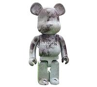 DFGUINXKU Building Blocks Violent Bear,28cm/11in Bearbrick 400% Collectible Model Toy Gift Fashion Living Room/office Ornamen(C)