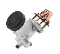 DfhcegrAA Rear Hydraulic Brake Pump Master Cylinder Parking Disc Brake Pump Compatible With ATV Quad UTV Dune Go Kart Buggy