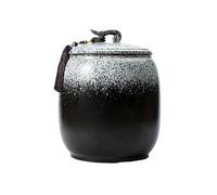 DFHS46JK Kitchen Jars Kung Fu Tea Sets Large Ceramic Sealing Jar Cake Storage Kitchen Organizer Loose Leaf Canisters for Sugar