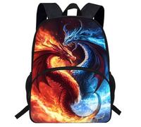 dfjdhegj 16inch Dragon Backpack Kids Book bag Children Schoolbag for Student (D990c)