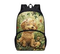 dfjdhegj 17 Inch Print Backpacks for Girls Boys Elementary Student Cute Raccoon Backpack for Kids Large School Bag Front Pocket Padded Straps Lightweight Black Casual Bookbag