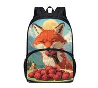 dfjdhegj 17 Inch Print Backpacks for Girls Boys Elementary Student Cute Raccoon Backpack for Kids Large School Bag Front Pocket Padded Straps Lightweight Black Casual Bookbag