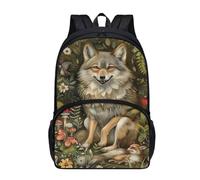 dfjdhegj 17 Inch Print Backpacks for Girls Boys Elementary Student Cute Raccoon Backpack for Kids Large School Bag Front Pocket Padded Straps Lightweight Black Casual Bookbag