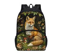 dfjdhegj 17 Inch Print Backpacks for Girls Boys Elementary Student Cute Raccoon Backpack for Kids Large School Bag Front Pocket Padded Straps Lightweight Black Casual Bookbag