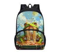 dfjdhegj 17 Inch Print Backpacks for Girls Boys Elementary Student Cute Raccoon Backpack for Kids Large School Bag Front Pocket Padded Straps Lightweight Black Casual Bookbag