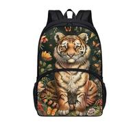 dfjdhegj 17 Inch Print Backpacks for Girls Boys Elementary Student Cute Raccoon Backpack for Kids Large School Bag Front Pocket Padded Straps Lightweight Black Casual Bookbag
