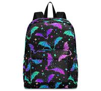 dfjdhegj 3d Pizza Pepperoni Pattern Large Travel Laptop Backpack Computer Bag for Men Women School Bookbags Work