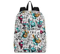 dfjdhegj Animal Leopard Print Casual Polyester Laptop Backpack Large Daypack for Business Sport Travel School Bookbags