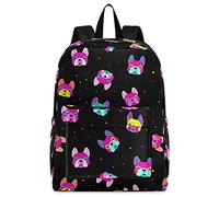 dfjdhegj Animal Leopard Print Casual Polyester Laptop Backpack Large Daypack for Business Sport Travel School Bookbags