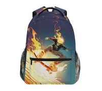 dfjdhegj Art Wolf Backpack For Girls Boys, Student School Bag Bookbag Travel Laptop Backpack Purse Daypack