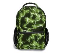 dfjdhegj Blue Red Fire Water Wolf Backpack for Boys Girls Casual Basic Kids Bookbag Lightweight School Bag for Teens Students Travel Daypack