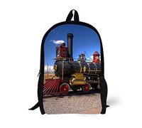 dfjdhegj Boy Bookbag School Backpack 17 Inch Student Bag Horse Back Pack for Age 6-16 Kids Girls