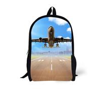 dfjdhegj Boy Bookbag School Backpack 17 Inch Student Bag Horse Back Pack for Age 6-16 Kids Girls