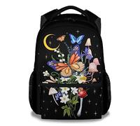 dfjdhegj Butterfly Backpack for Kids Girls, 16" Cute Cartoon Backpack for School, Colorful Large Bookbag for Students, Backpack Gifts for Butterfly Lovers