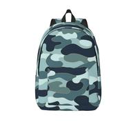 dfjdhegj Camouflage Pattern Backpack 17.7 Inch Laptop Backpack Travel Hiking Daypack Army Camo Multipurpose Bookbag For Men Women