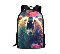 dfjdhegj Cool Tiger Backpack For School Bag Kids Cool Magical Animal Bag For Children Boys and Girls Bookbag