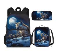 dfjdhegj Crocodile Backpack for School Boys 6-7/10-12/5-6/8-9 Lunch Box Kids Elementary Schoolbag Lunch Bag Pencil Case 15 Inch Book Bag for Girls 2nd Grade Back Pack Lunchbox Pencil Case Set