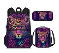 dfjdhegj Crocodile Backpack for School Boys 6-7/10-12/5-6/8-9 Lunch Box Kids Elementary Schoolbag Lunch Bag Pencil Case 15 Inch Book Bag for Girls 2nd Grade Back Pack Lunchbox Pencil Case Set