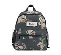 dfjdhegj Custom Cute Koala Toddler Backpack for Boy Girl Preschool Bag for Children Personalized Kid's Name Bookbag