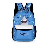 dfjdhegj Custom Cute Mermaid Tai Kid Backpack Personalized Kid's Name Text Children School Bag Customized Bookbag Backpack for Boys Girls Student
